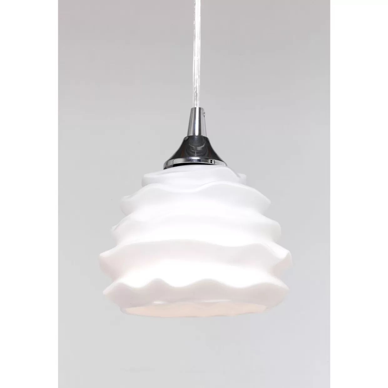 KARE Design Hängeleuchten | Hangeleuchte Ruffle Dining Weis