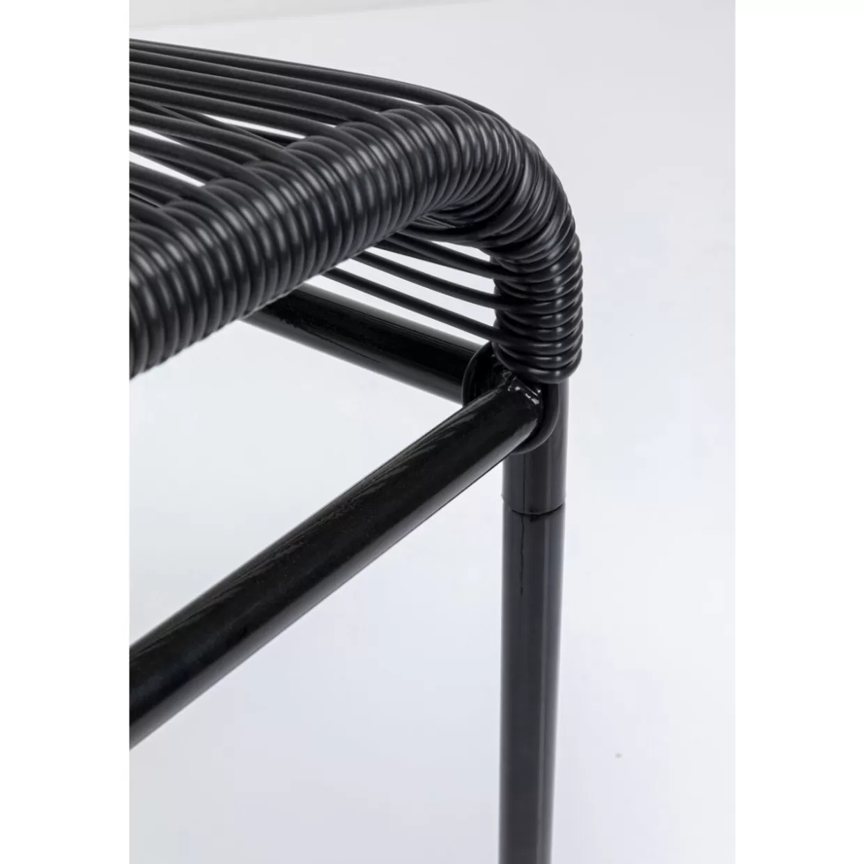 KARE Design Outdoormöbel | Hocker Acapulco Schwarz