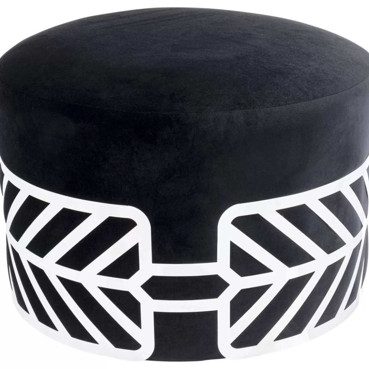KARE Design Sitzbänke | Hocker Jenna Schwarz O61Cm