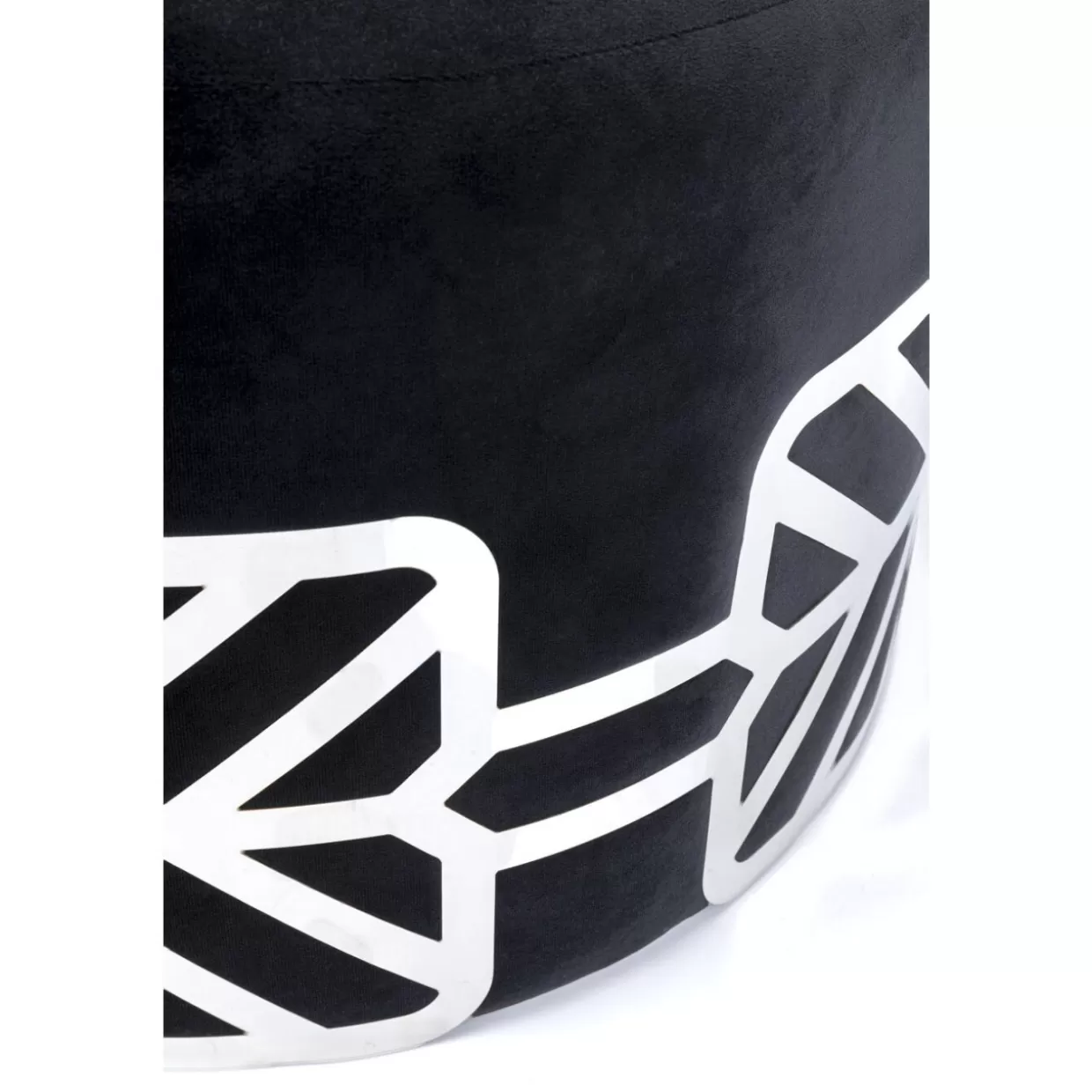 KARE Design Sitzbänke | Hocker Jenna Schwarz O61Cm