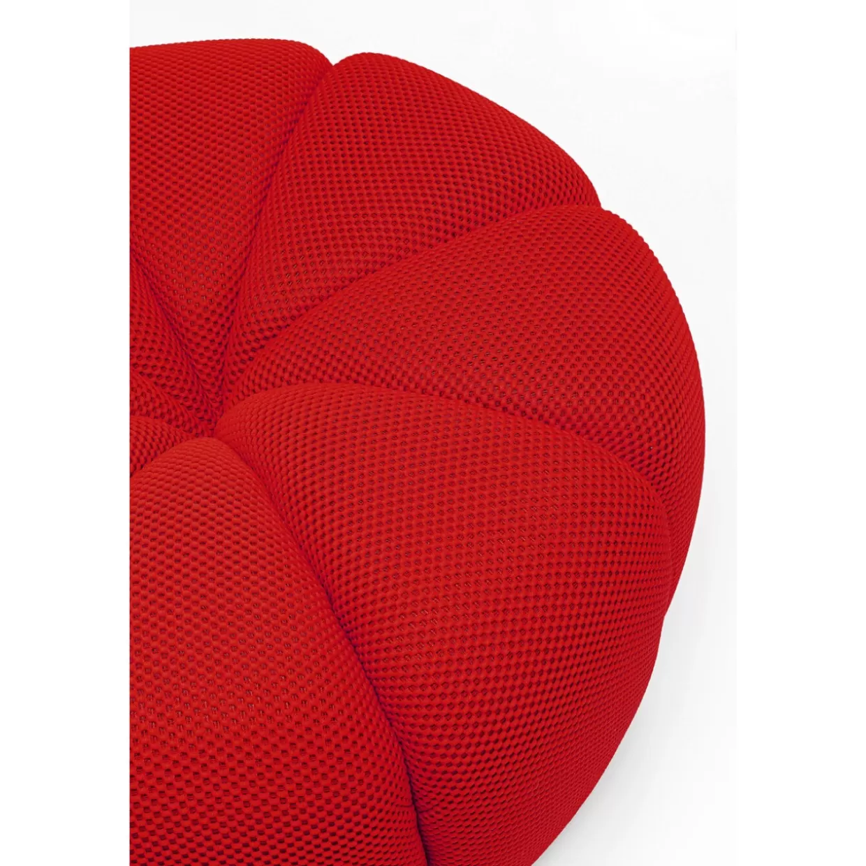 KARE Design Sitzbänke | Hocker Peppo Lounge Rot O80Cm