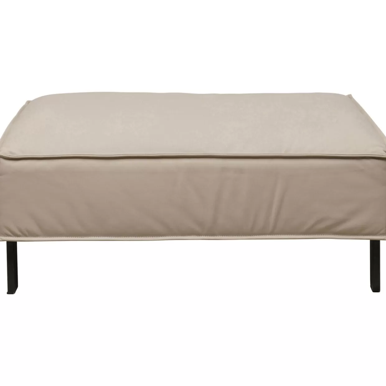 KARE Design Sitzbänke | Hocker Victor Leder Grau