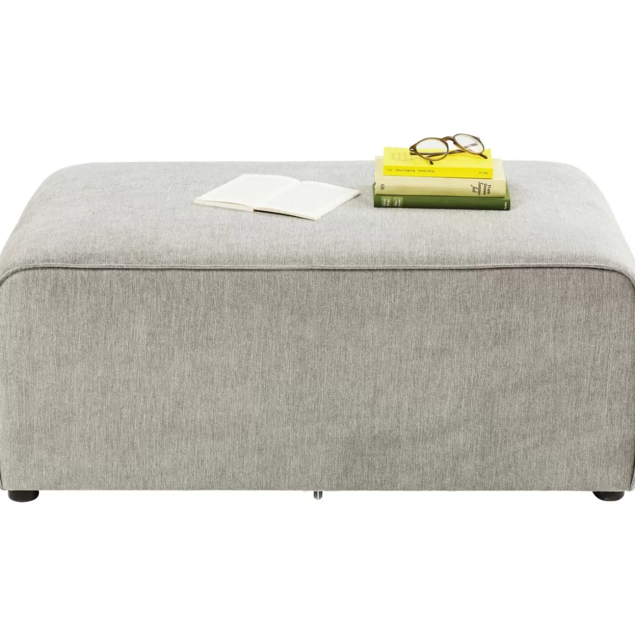 KARE Design Sitzbänke | Infinity Hocker 50 Elements Grau
