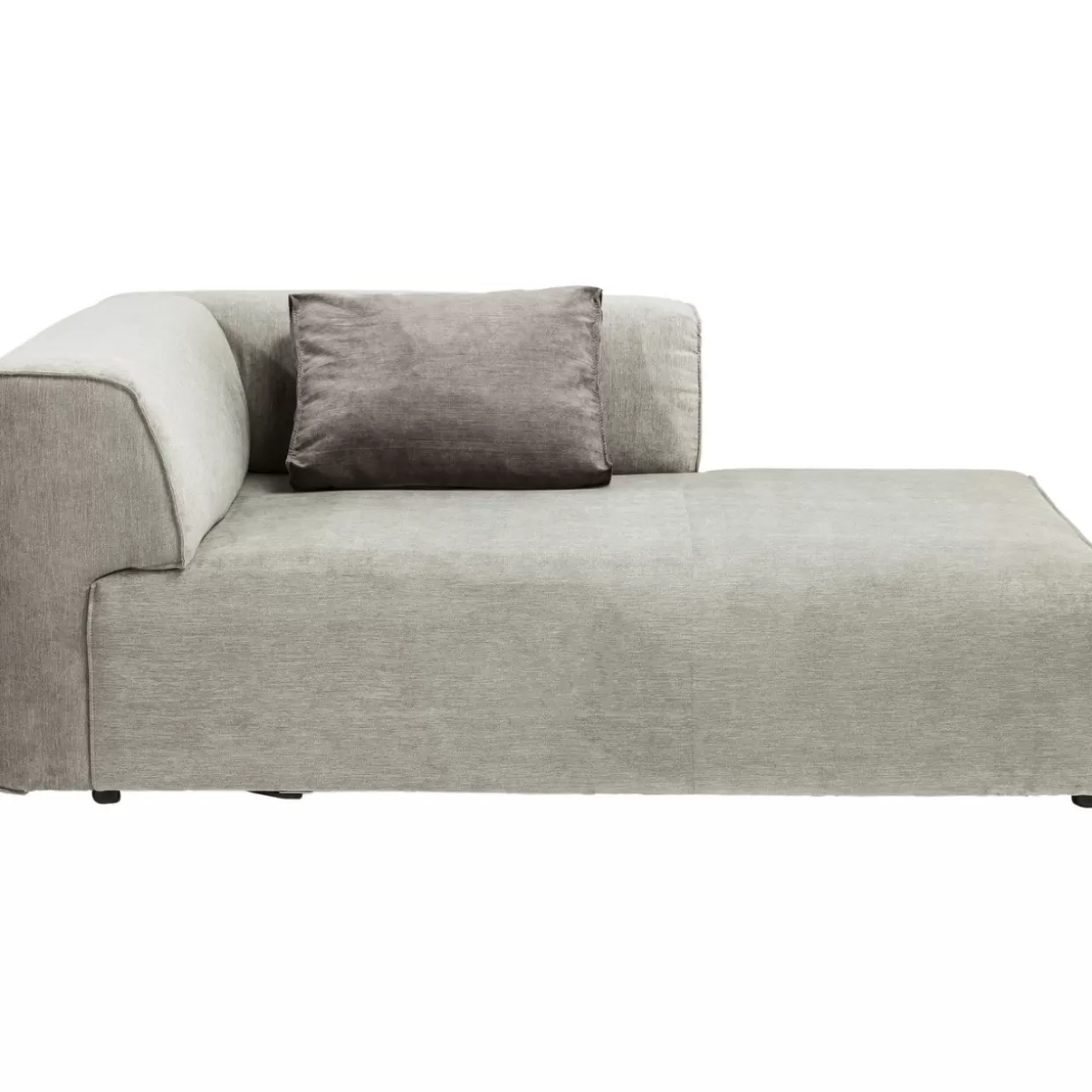 KARE Design Sofas & Couches | Infinity Ottomane Elements Grau Rechts