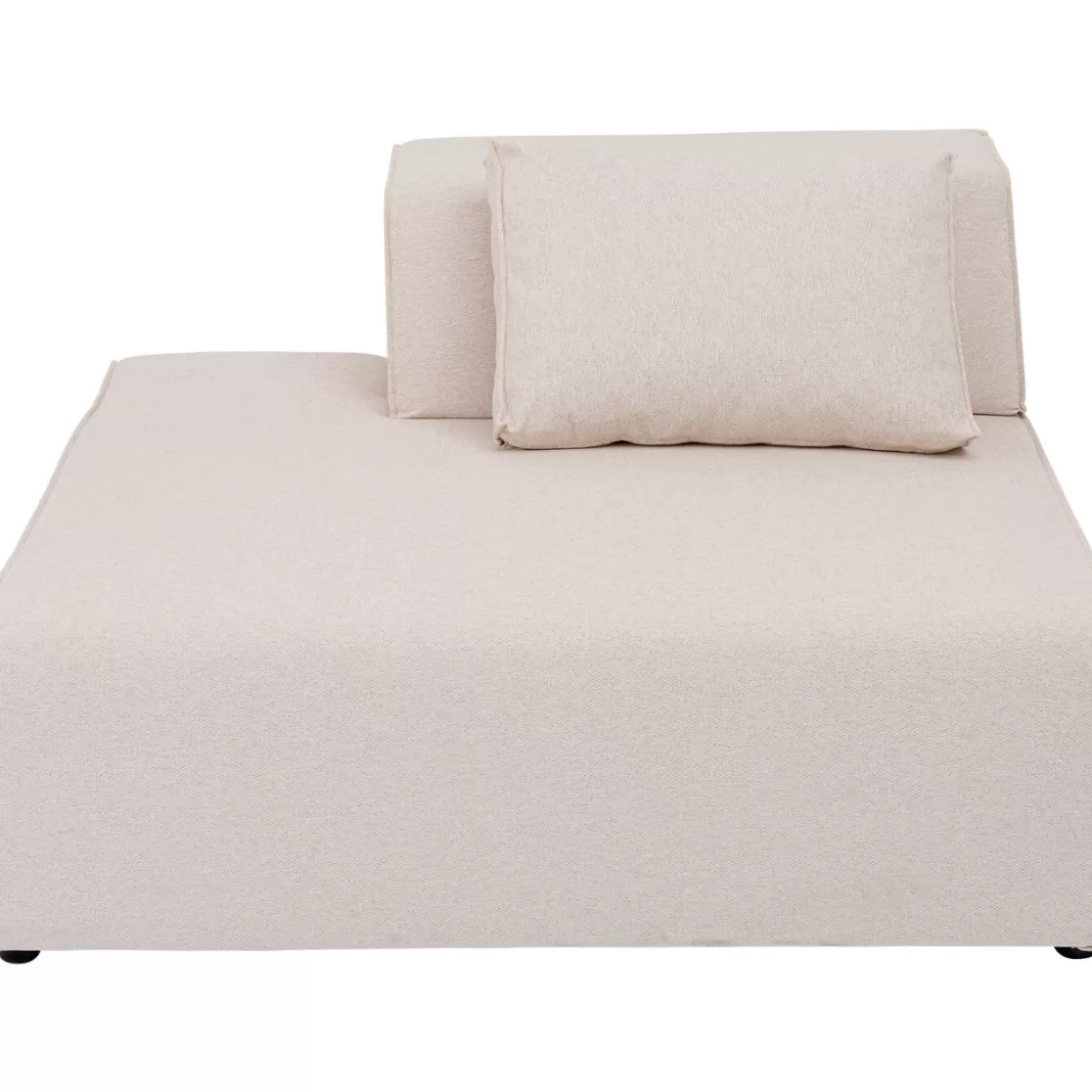 KARE Design Sofas & Couches | Infinity Ottomane Semi Elements Creme Links 120Cm
