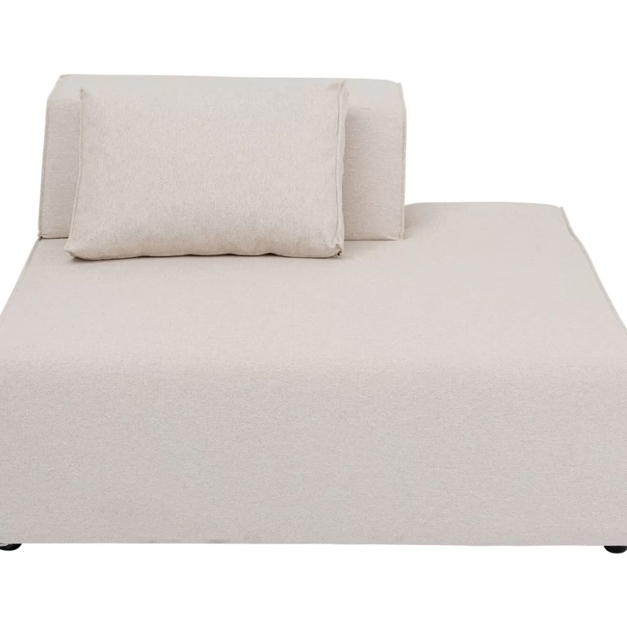 KARE Design Sofas & Couches | Infinity Ottomane Semi Elements Creme Rechts 120Cm