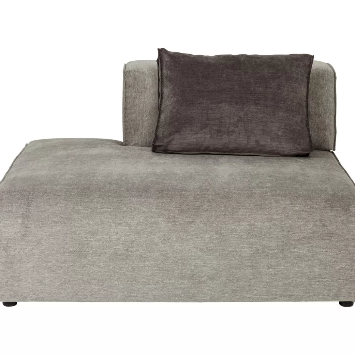 KARE Design Sofas & Couches | Infinity Ottomane Semi Elements Grau Links