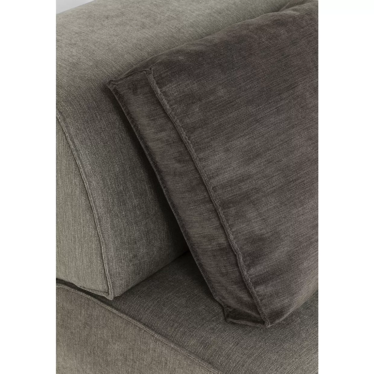 KARE Design Sofas & Couches | Infinity Ottomane Semi Elements Grau Links