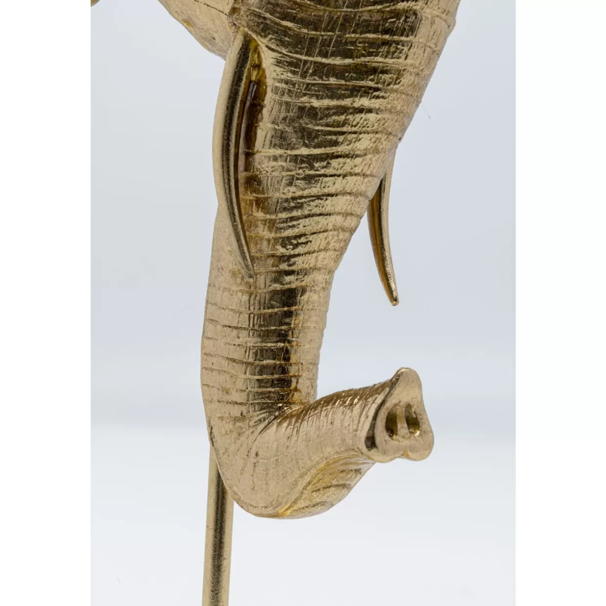 KARE Design Kerzenständer & Laternen | Kerzenständer Elephant Head Gold 49Cm