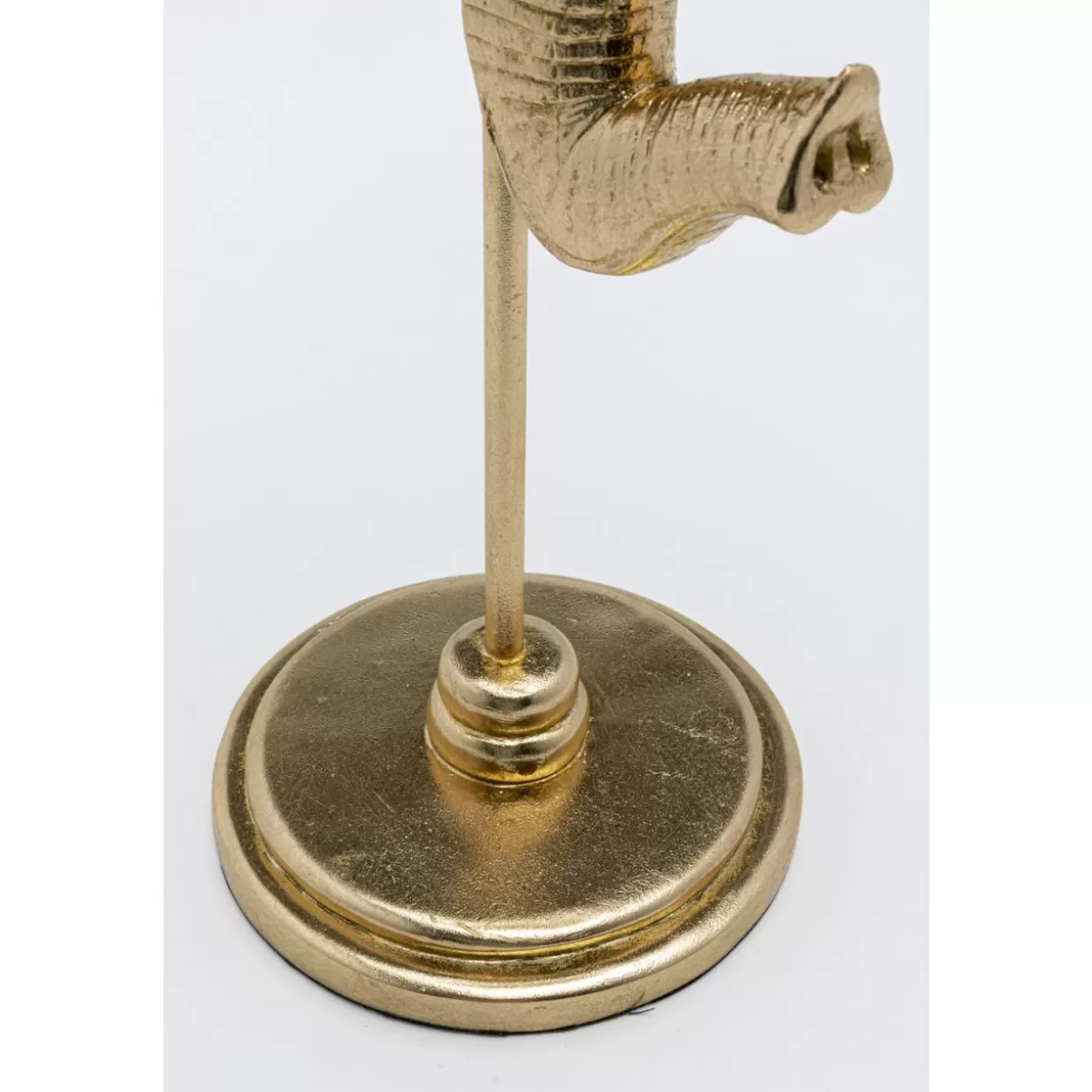 KARE Design Kerzenständer & Laternen | Kerzenständer Elephant Head Gold 49Cm