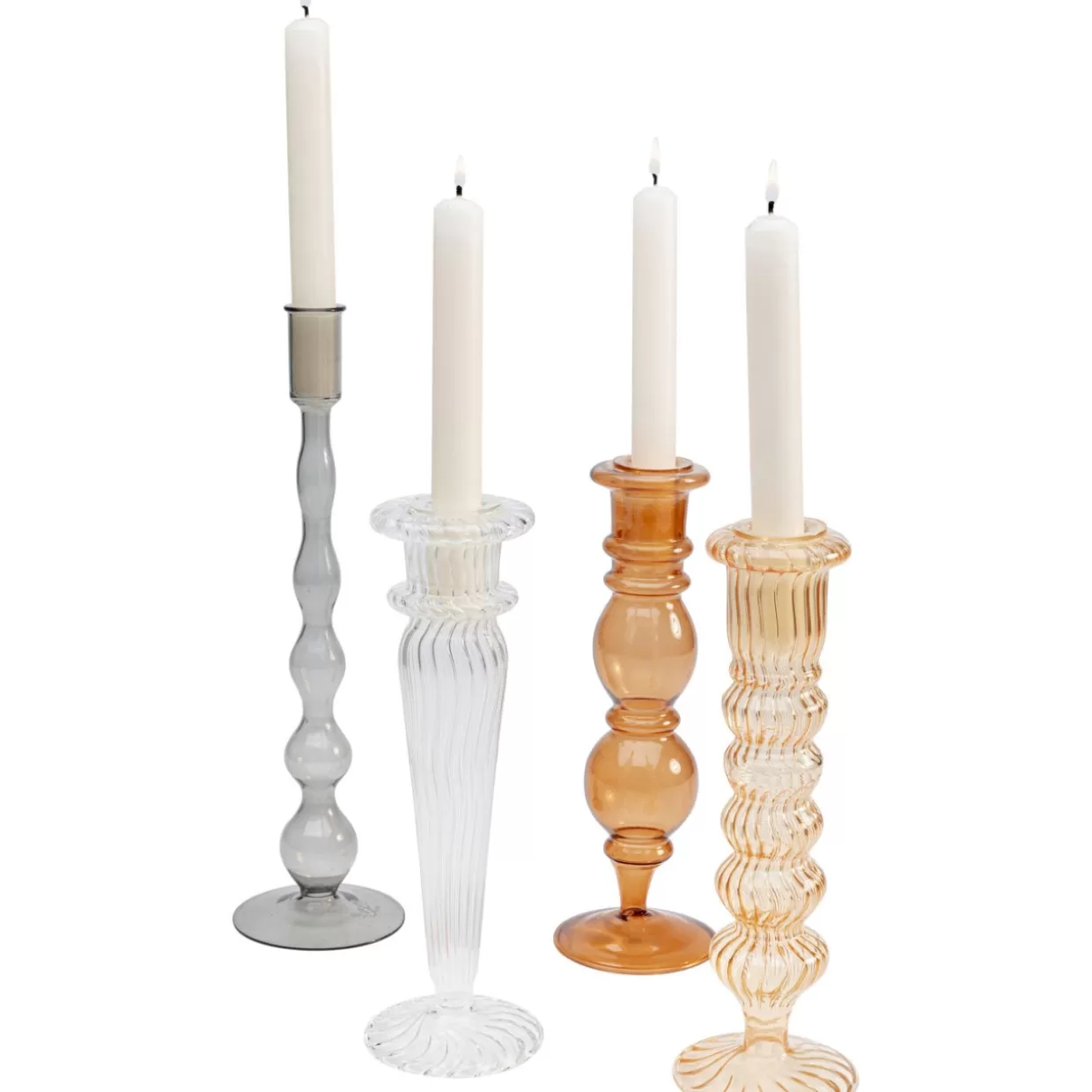 KARE Design Kerzenständer & Laternen | Kerzenständer Family Melter (4/Set)