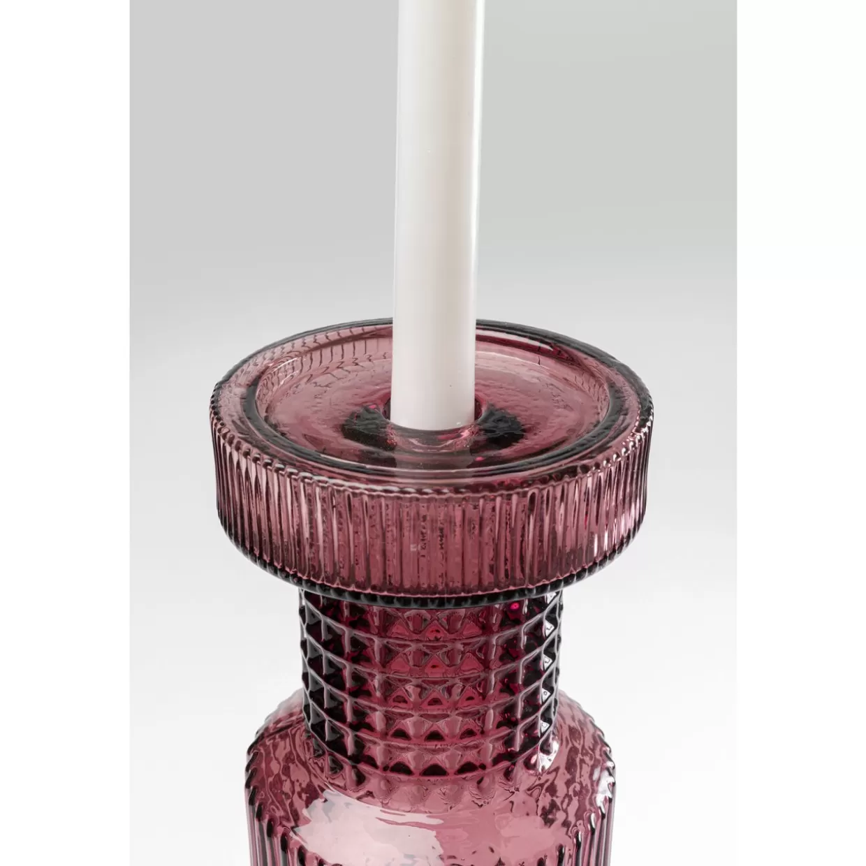 KARE Design Kerzenständer & Laternen | Kerzenständer Marvelous Duo Pink Grau 49Cm