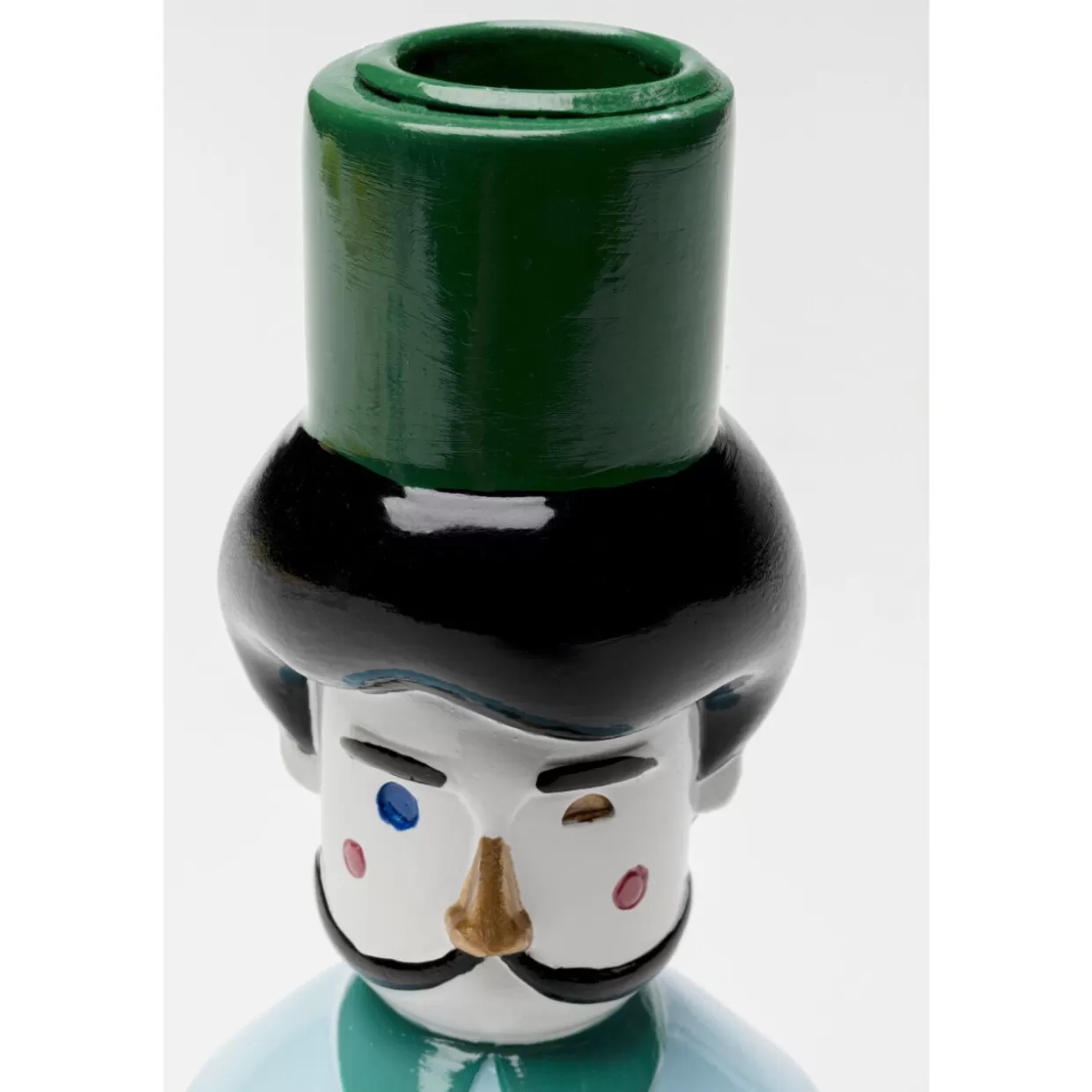 KARE Design Kerzenständer & Laternen | Kerzenständer Monsieur Mustache 16Cm
