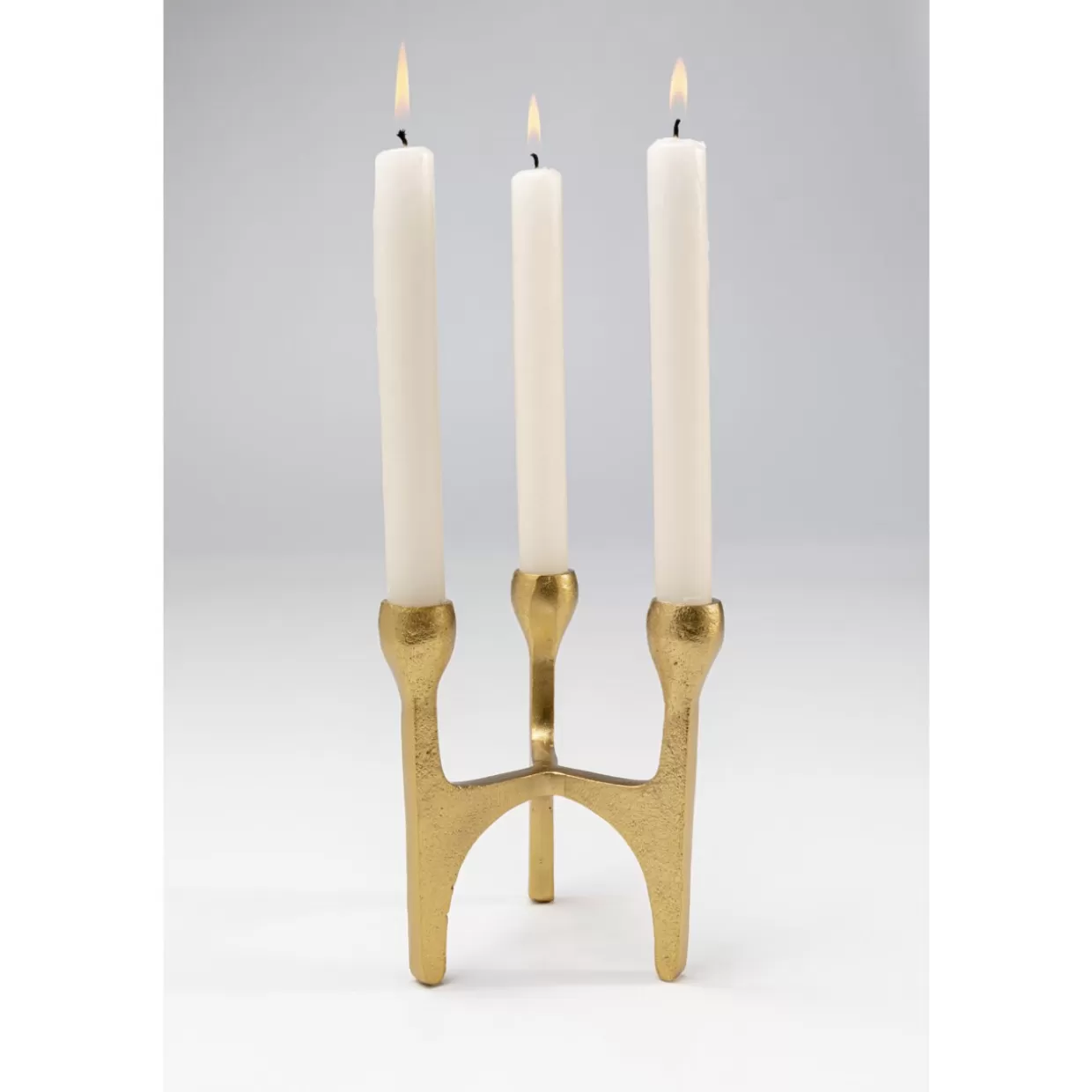 KARE Design Kerzenständer & Laternen | Kerzenständer Stacky Gold 15Cm