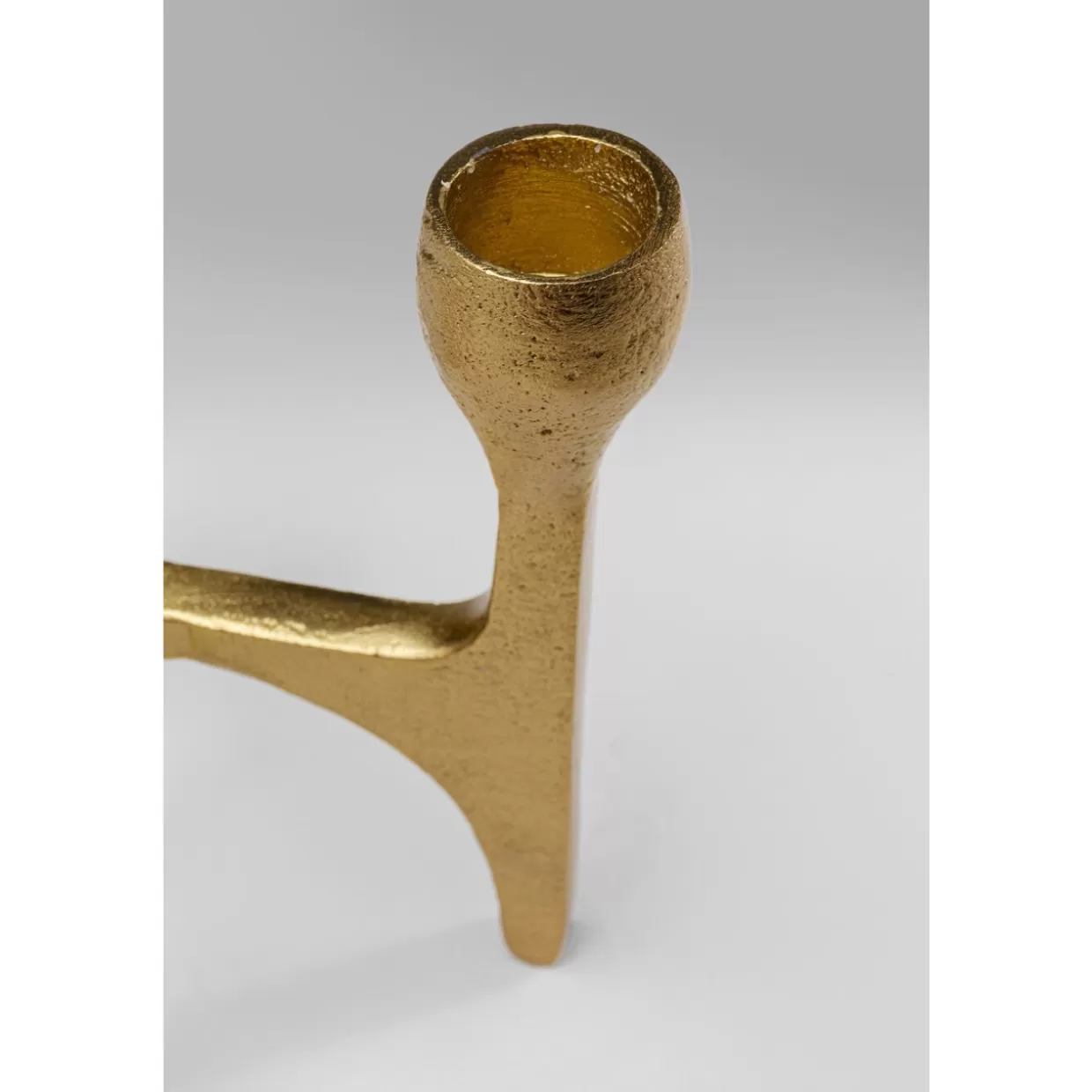 KARE Design Kerzenständer & Laternen | Kerzenständer Stacky Gold 15Cm