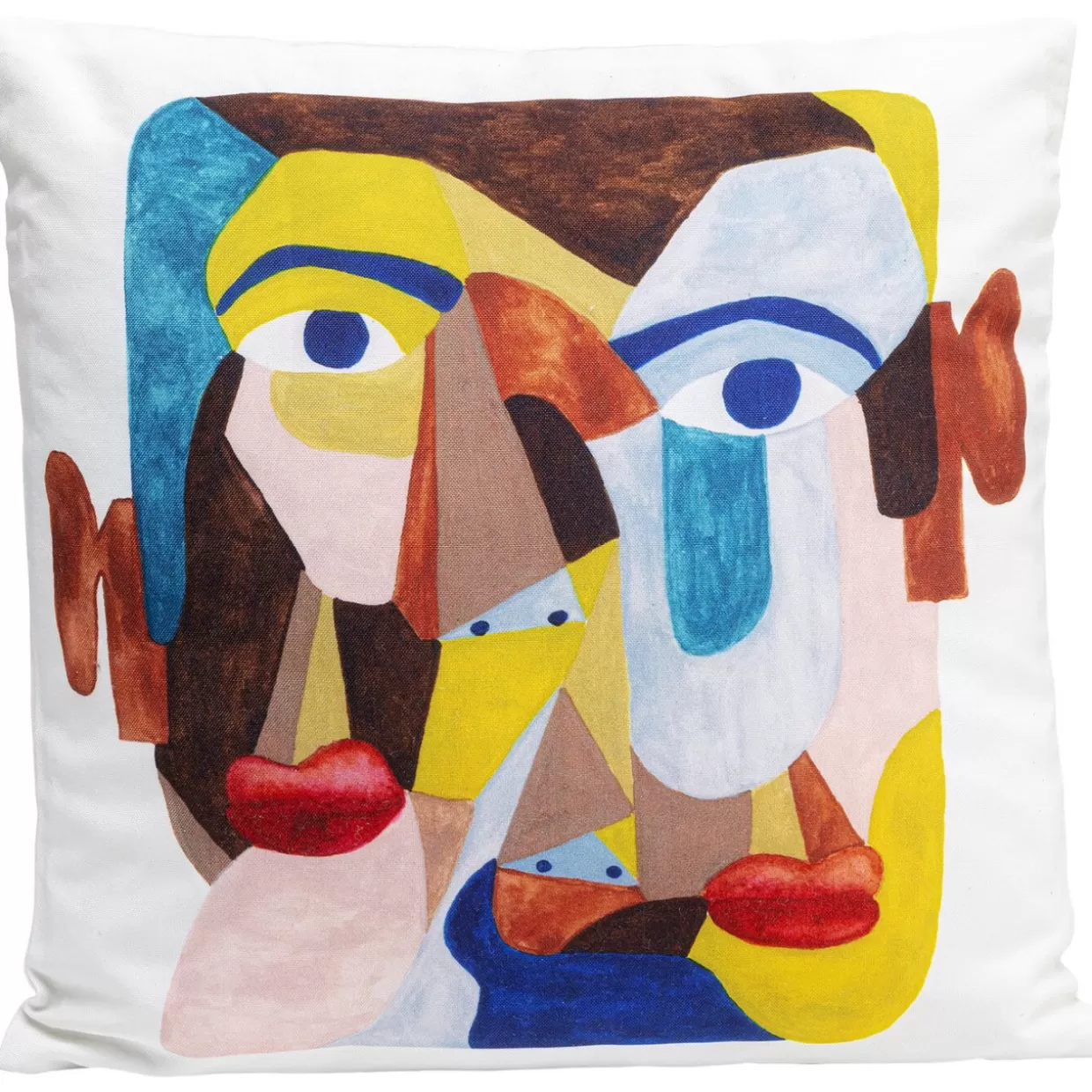KARE Design Kissen | Kissen Artistic Face 45X45Cm