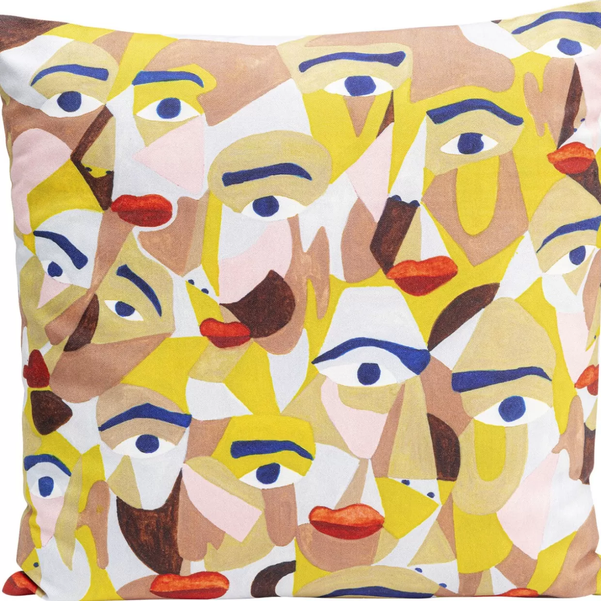 KARE Design Kissen | Kissen Artistic Faces 45X45Cm