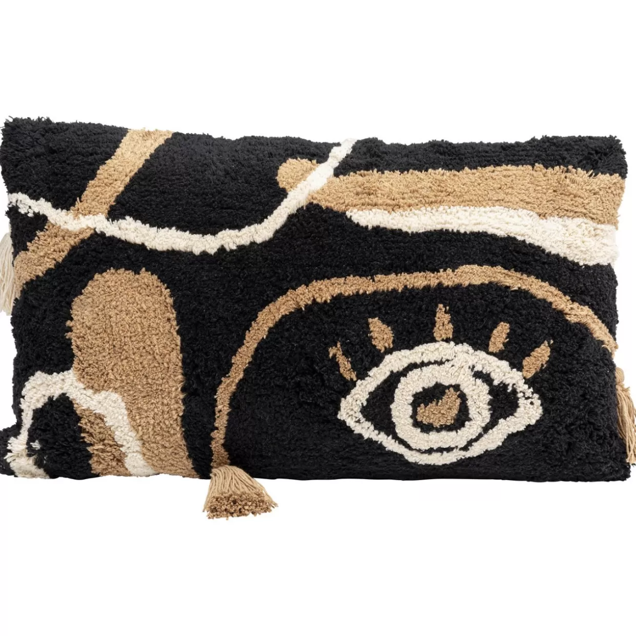 KARE Design Kissen | Kissen Blink Schwarz 60X35Cm