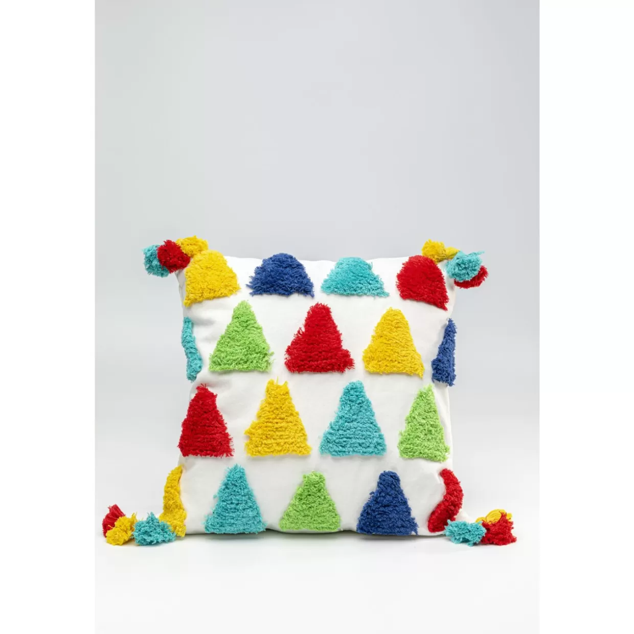 KARE Design Kissen | Kissen Colourful Triangles 45X45Cm