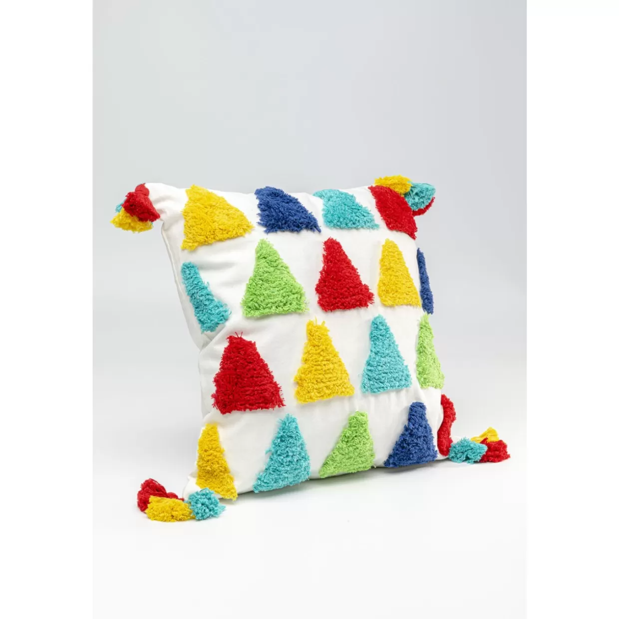 KARE Design Kissen | Kissen Colourful Triangles 45X45Cm