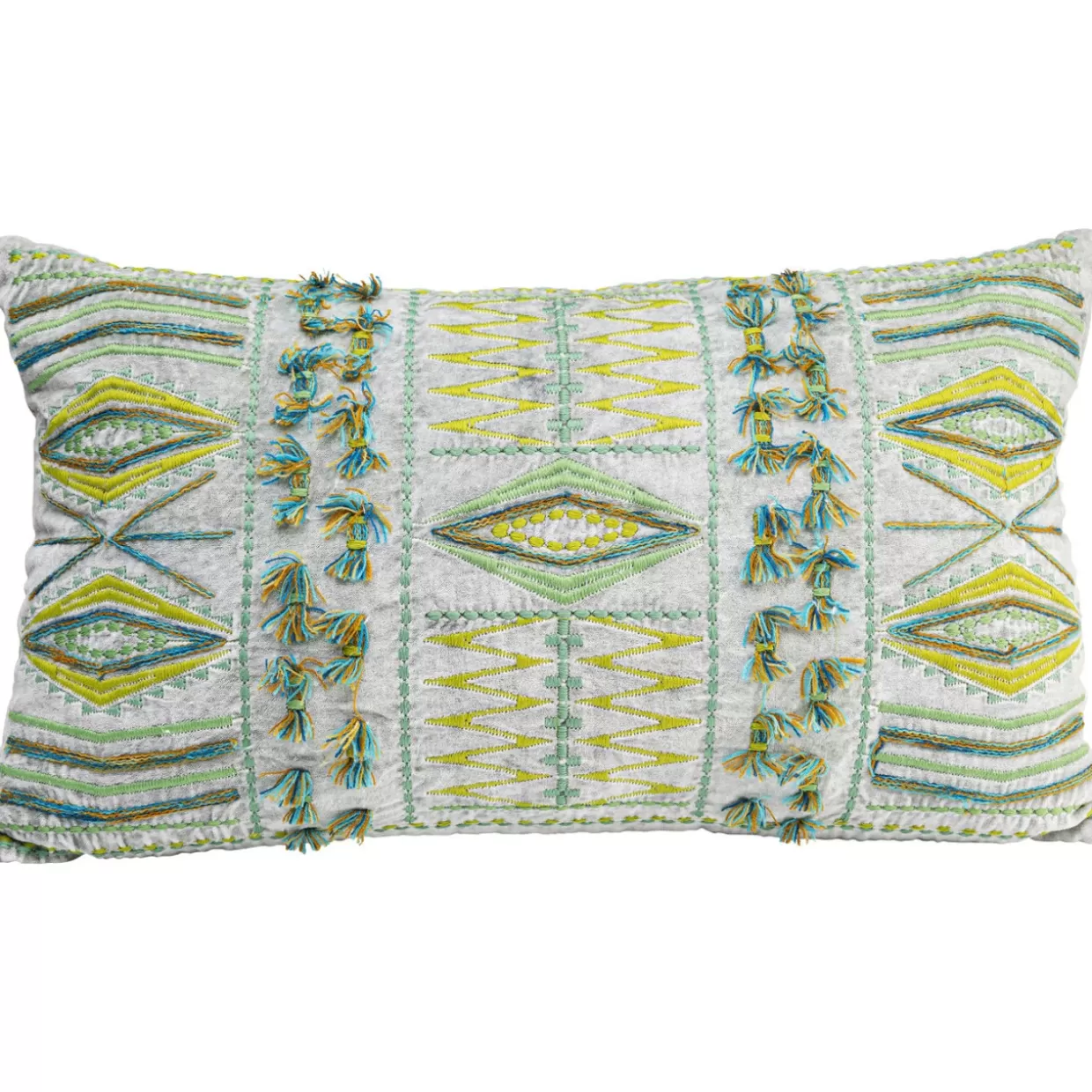 KARE Design Kissen | Kissen Desna Patchwork Grun 60X35Cm