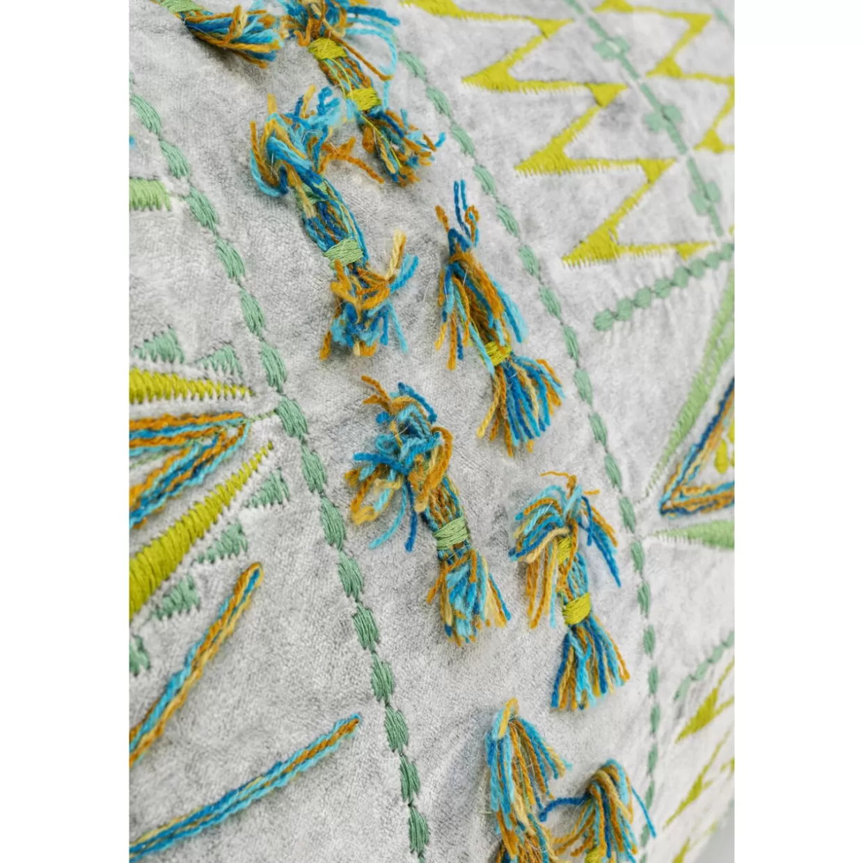 KARE Design Kissen | Kissen Desna Patchwork Grun 60X35Cm