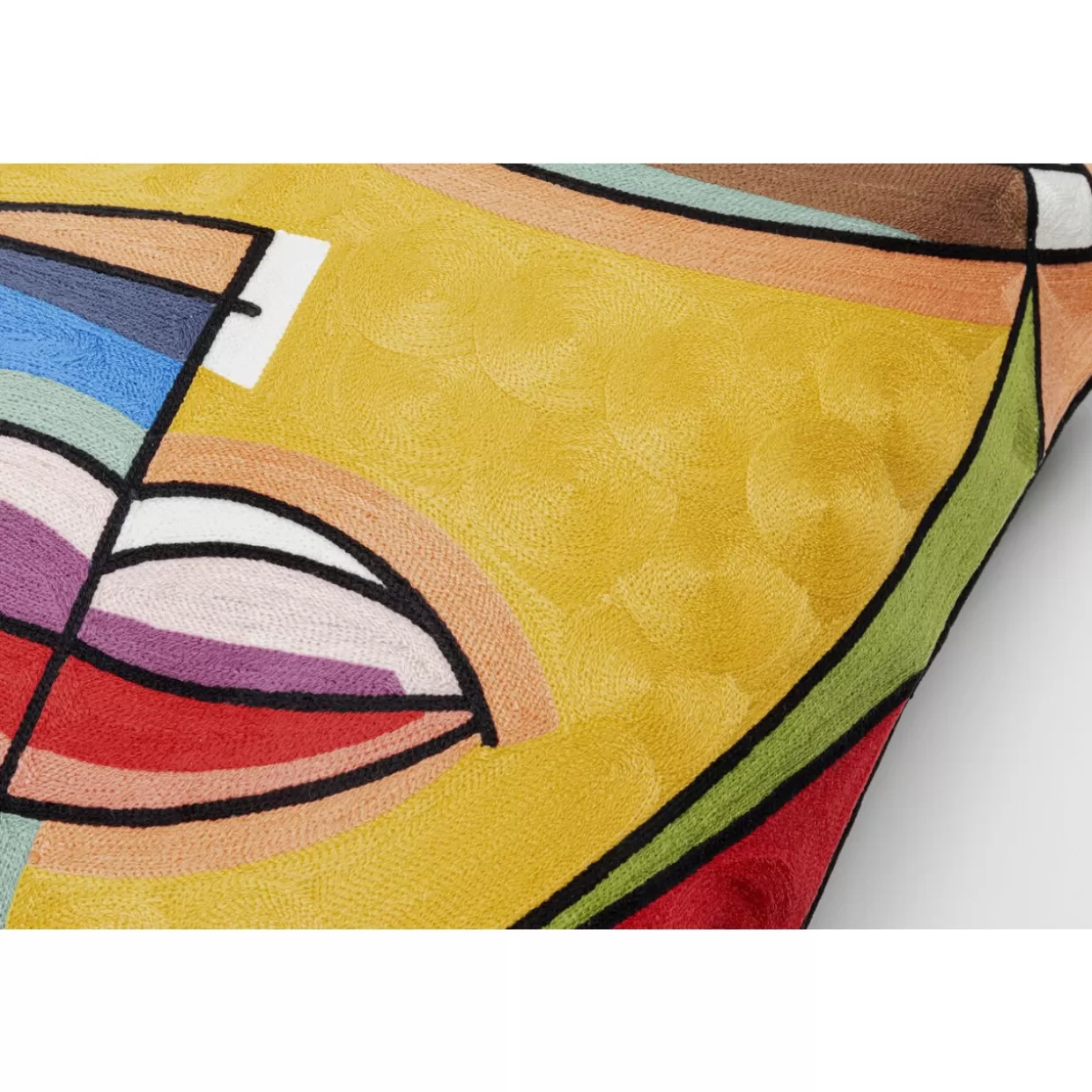 KARE Design Kissen | Kissen Faccia Arte Colore Left 50X50Cm