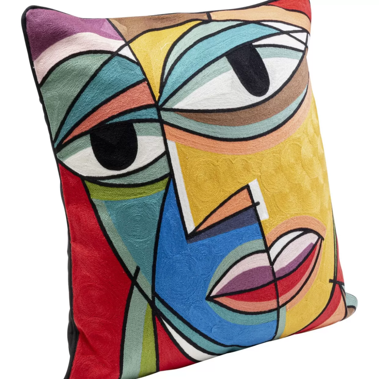 KARE Design Kissen | Kissen Faccia Arte Colore Left 50X50Cm
