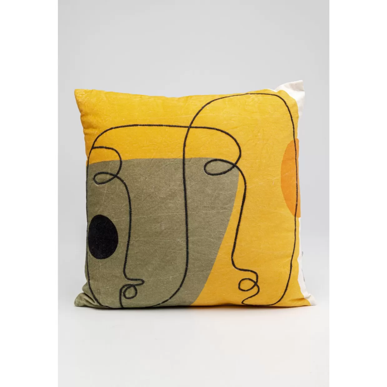 KARE Design Kissen | Kissen Face Art 50X50Cm
