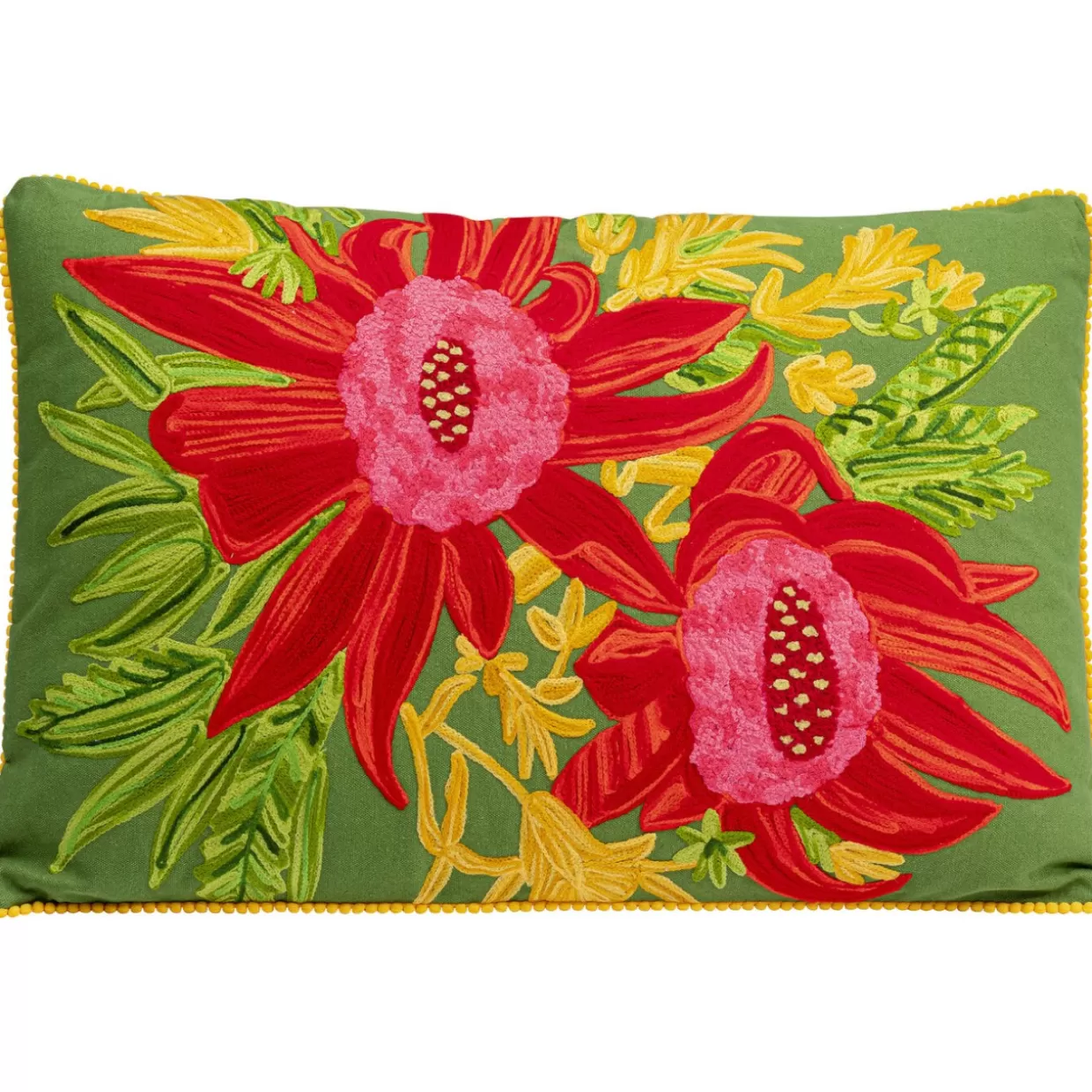 KARE Design Kissen | Kissen Fiorista Grun 60X40Cm