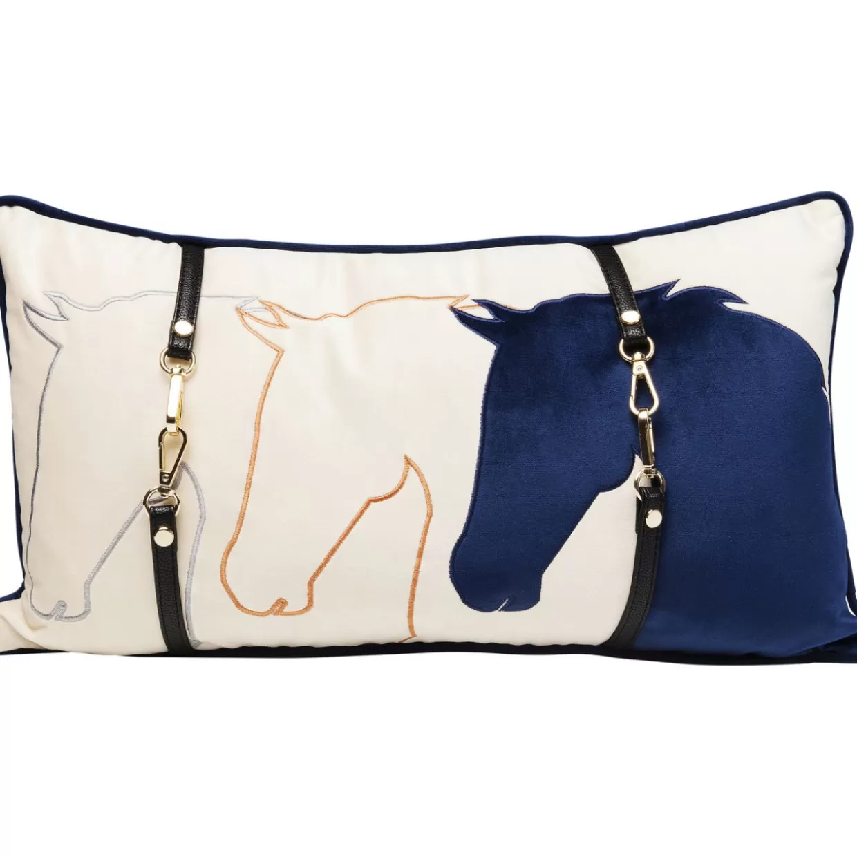 KARE Design Kissen | Kissen Horsefaces 28X50Cm