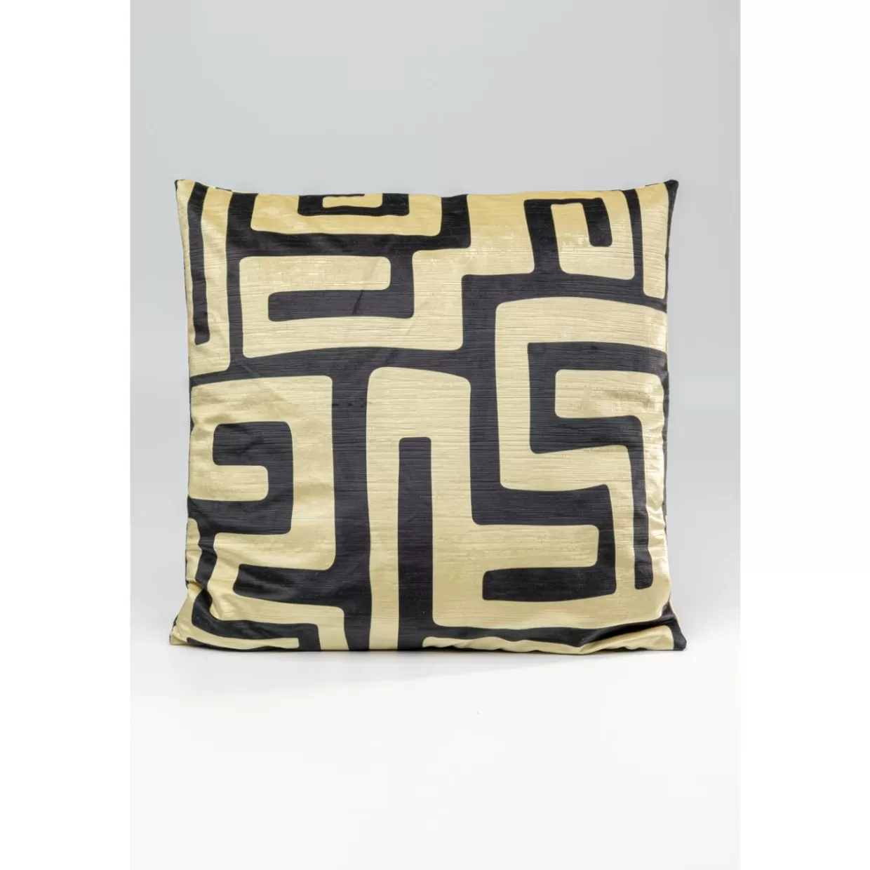 KARE Design Kissen | Kissen Labyrinth Schwarz 45X45Cm
