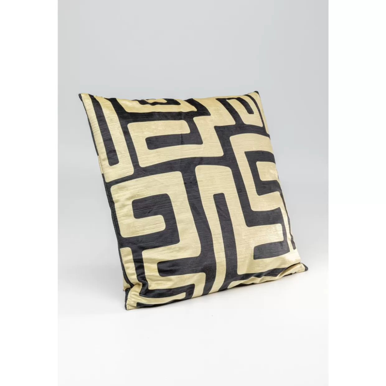 KARE Design Kissen | Kissen Labyrinth Schwarz 45X45Cm