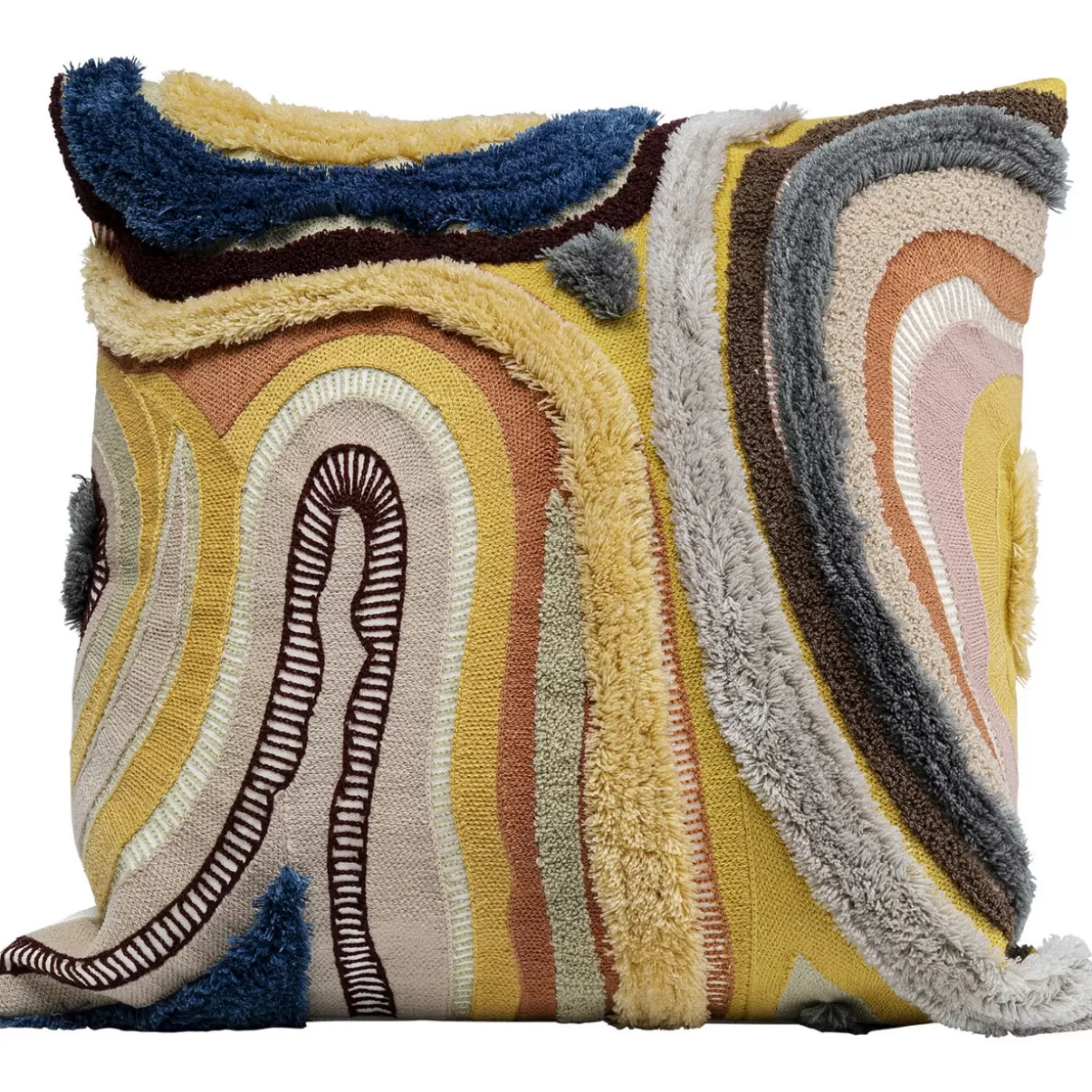 KARE Design Kissen | Kissen Lava Braun 45X45Cm