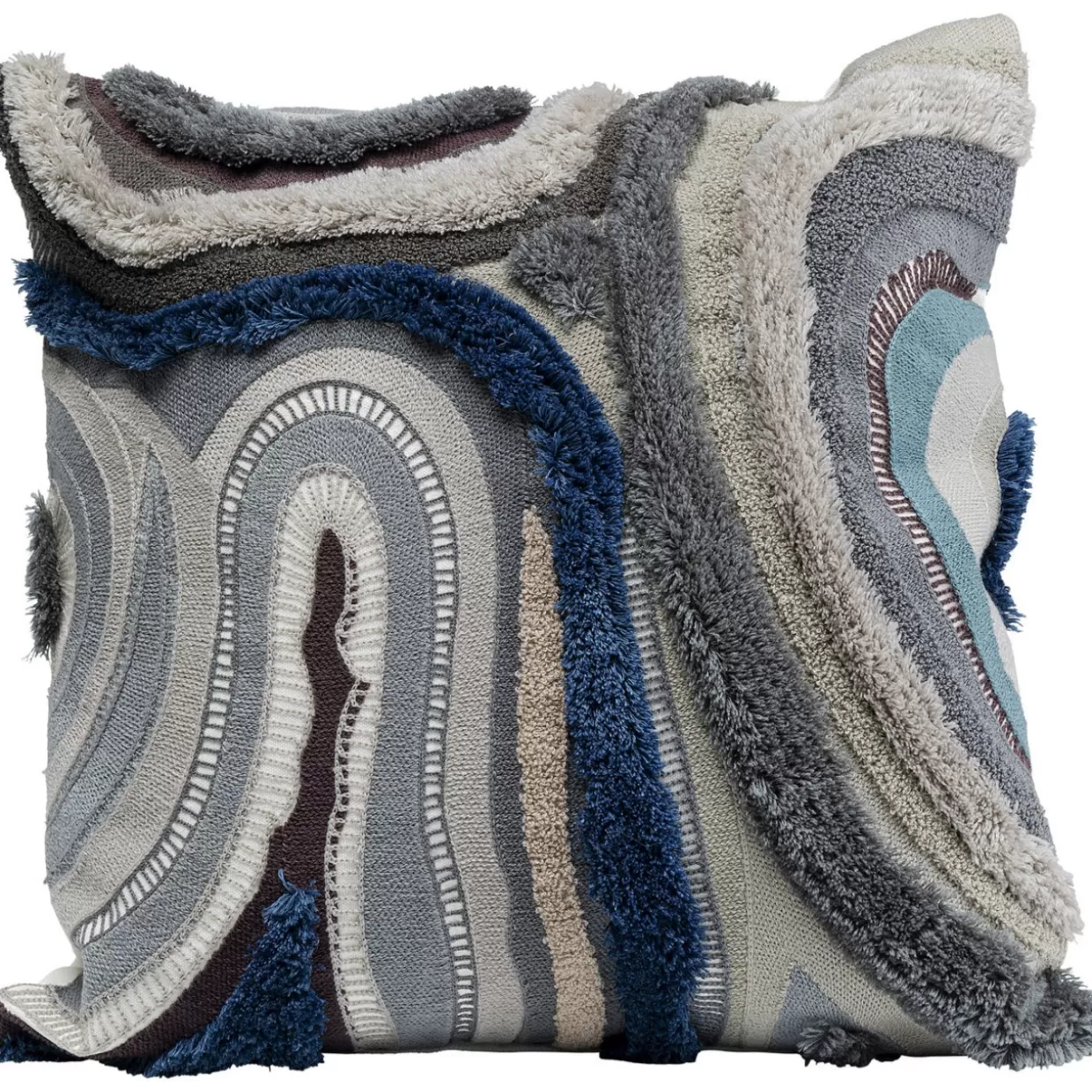 KARE Design Kissen | Kissen Lava Grau 45X45Cm