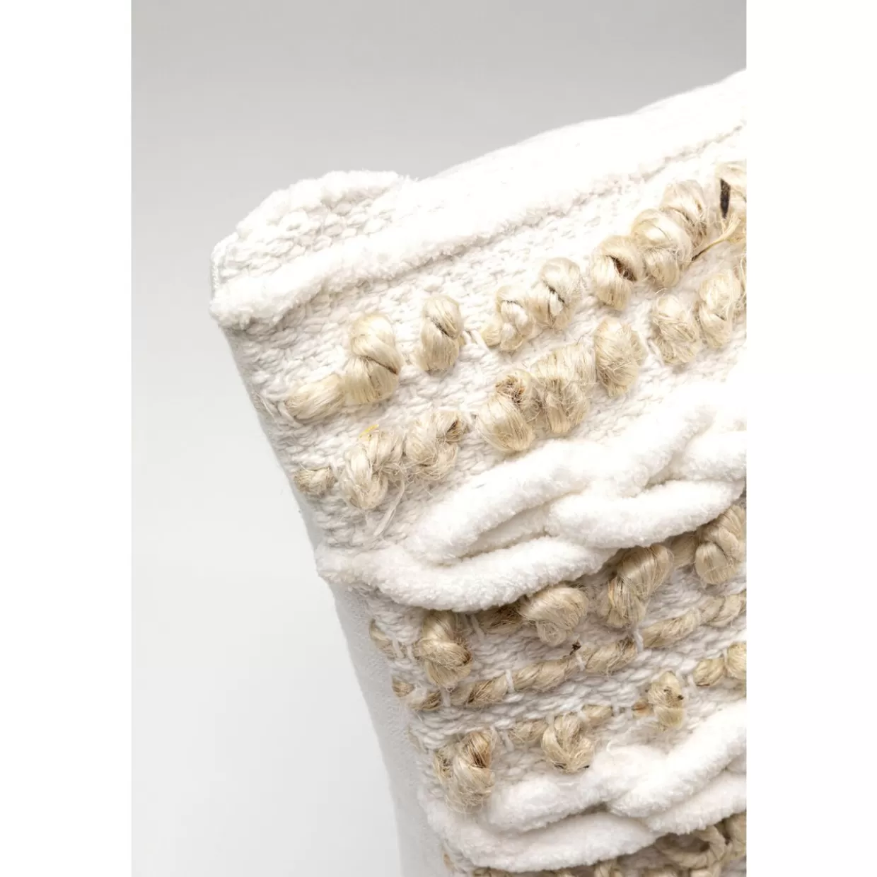 KARE Design Kissen | Kissen Loop Knit Beige 45X45Cm
