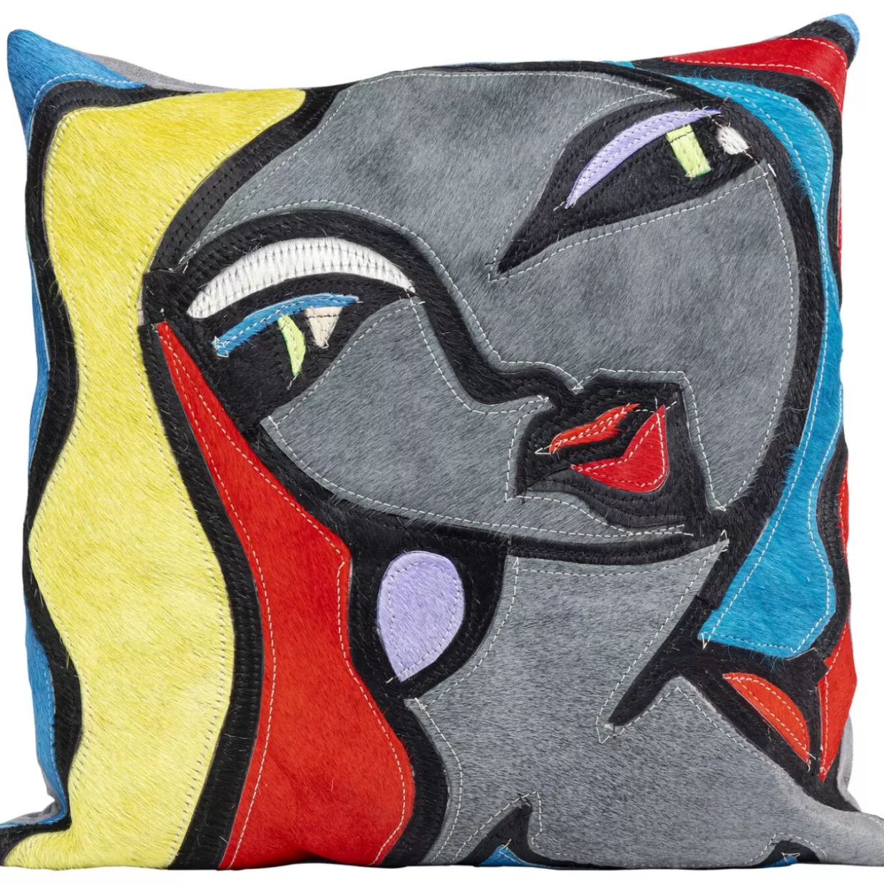 KARE Design Kissen | Kissen Monique Blond Hair 40X40Cm