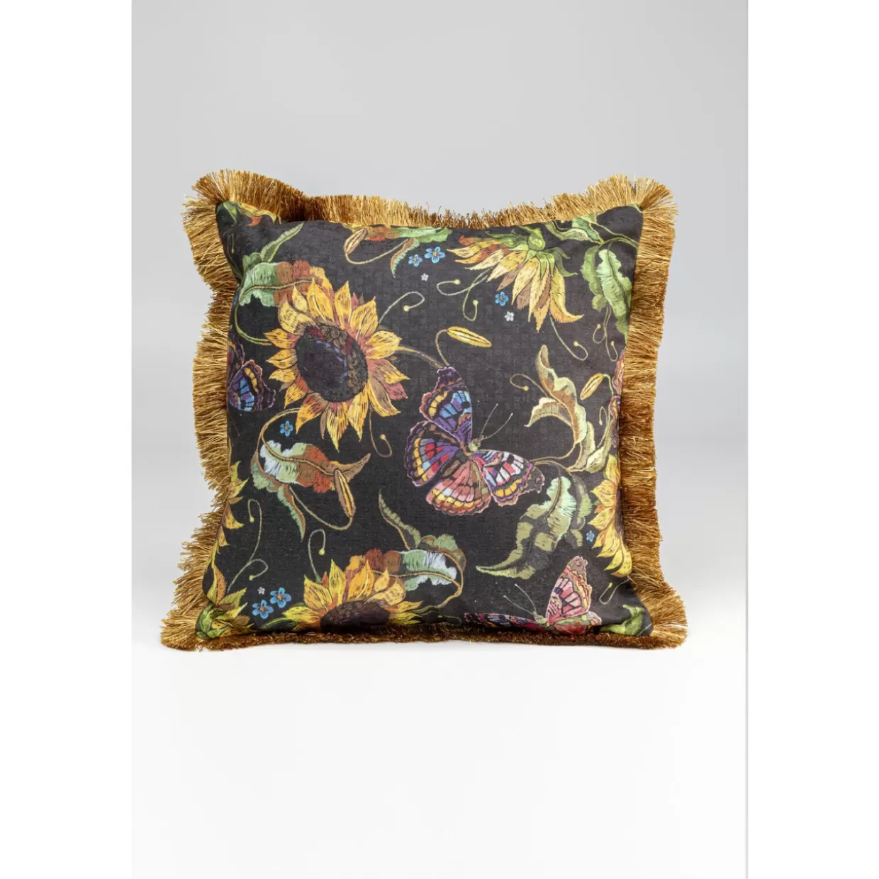 KARE Design Kissen | Kissen Sunflower Fringe 45X45Cm