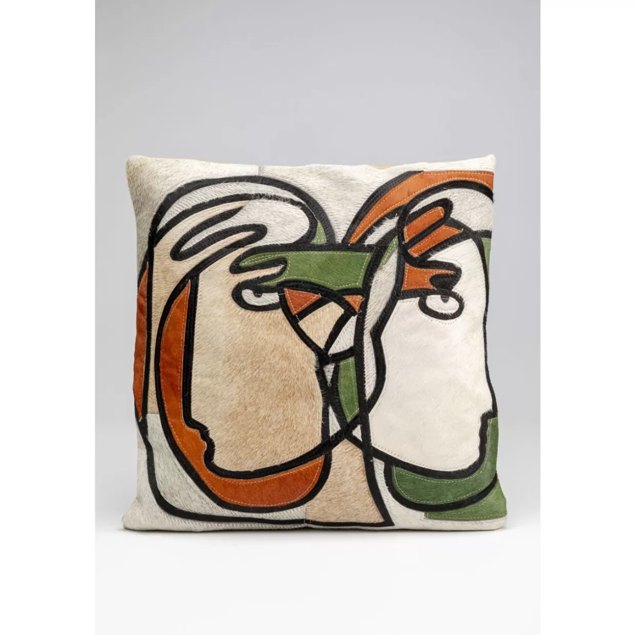 KARE Design Kissen | Kissen Thoughts Faces 40X40Cm