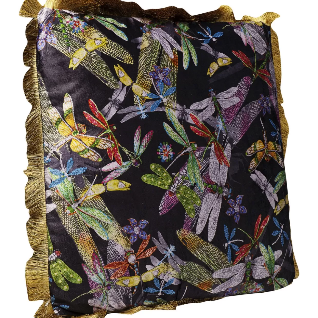 KARE Design Kissen | Kissen Tropical Garden Fringe 45X45Cm