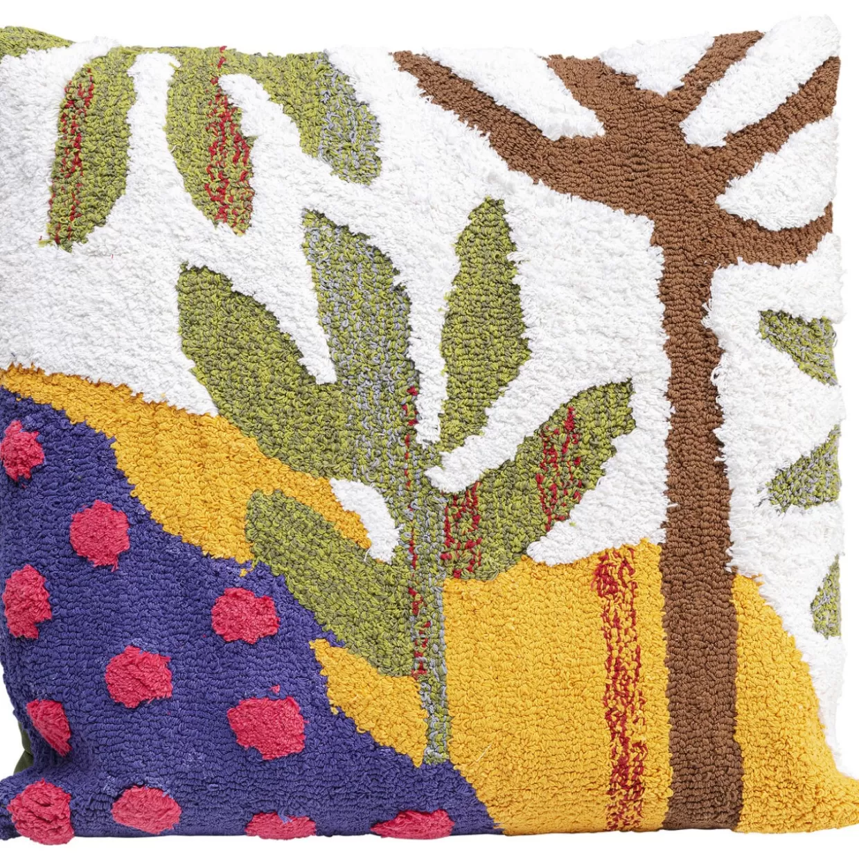 KARE Design Kissen | Kissen Tufted Trees 50X50Cm