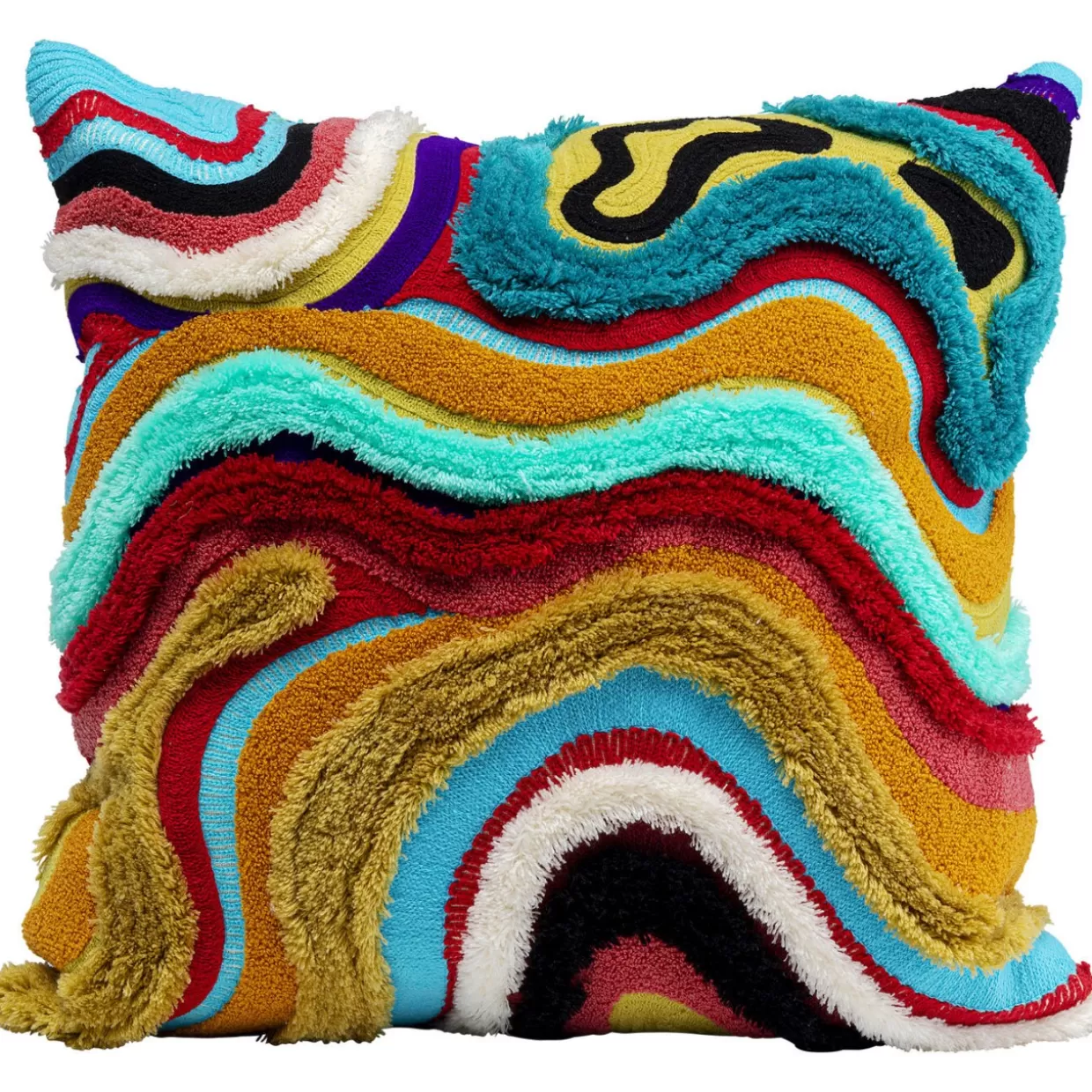 KARE Design Kissen | Kissen Waves Multi 45X45Cm