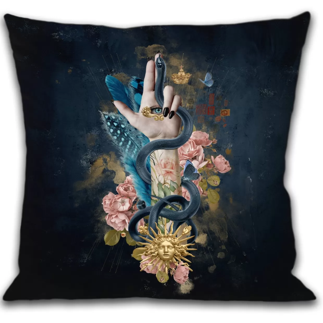 KARE Design Kissen | Kissenbezug 40X40 Hand Of Mademoiselle