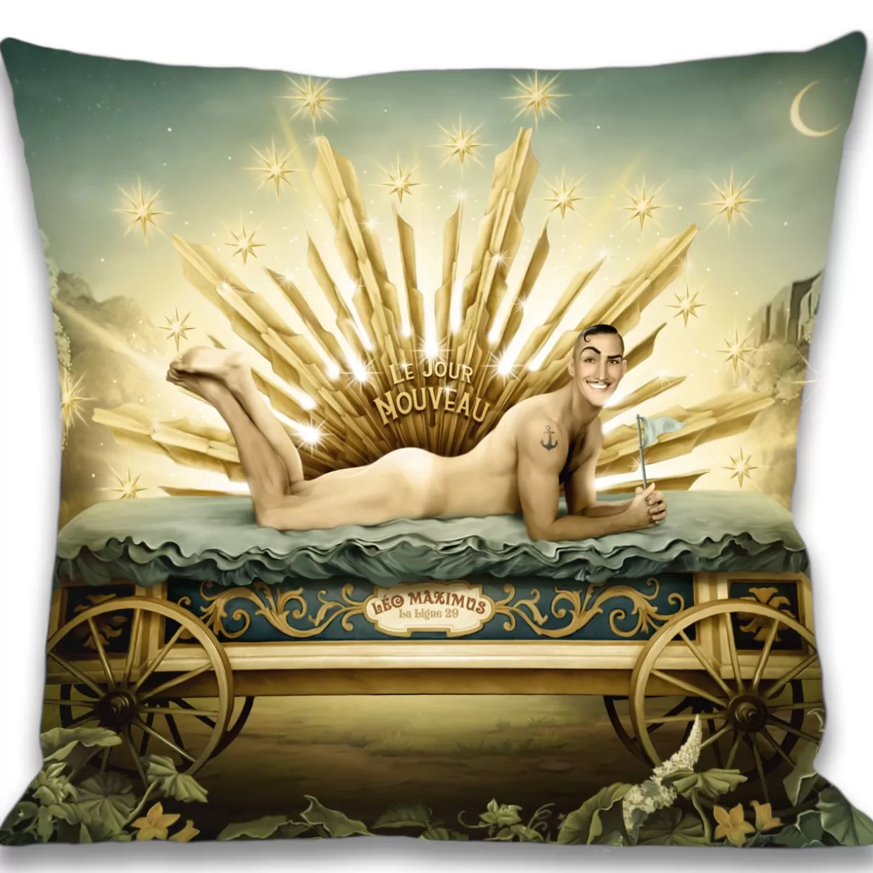KARE Design Kissen | Kissenbezug 40X40 Le Jour Nouveau