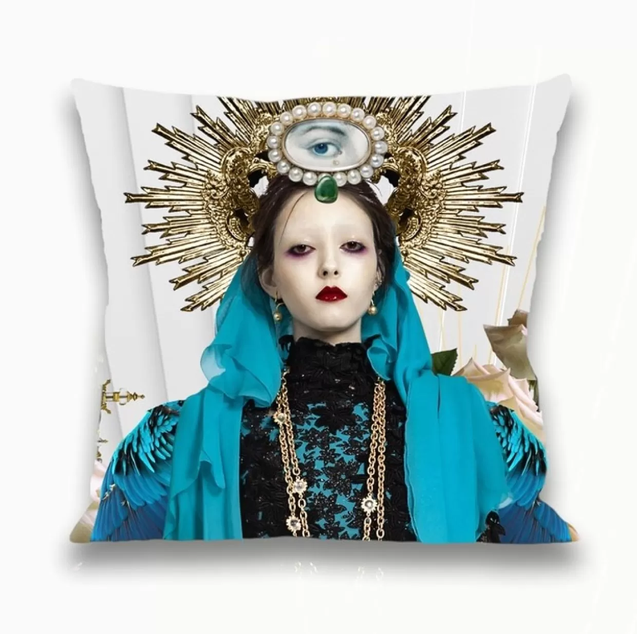 KARE Design Kissen | Kissenbezug 40X40 Madonna Opalia