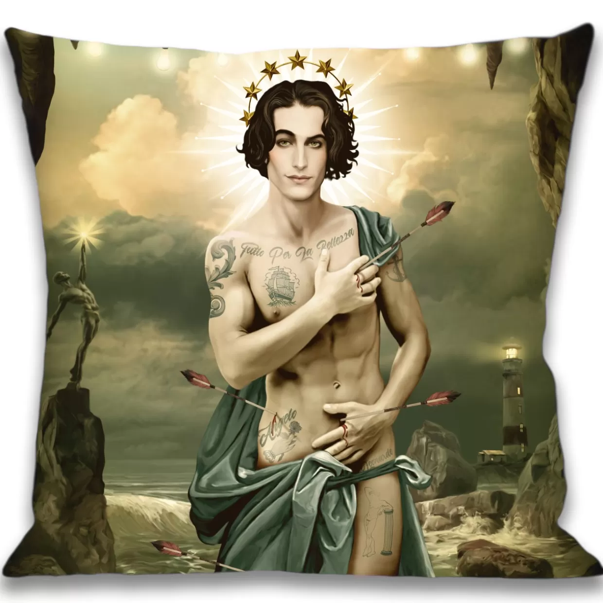 KARE Design Kissen | Kissenbezug 40X40 Saint Sebastien