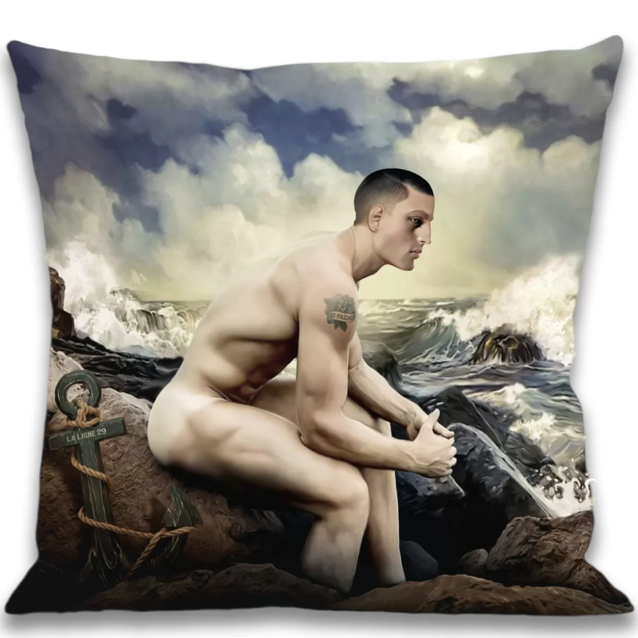 KARE Design Kissen | Kissenbezug 60X60 Le Chant Des Sirenes