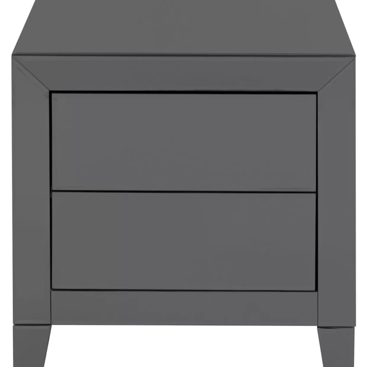KARE Design Kommoden & Sideboards | Kommode Klein Luxury Push 2 Schube Grau