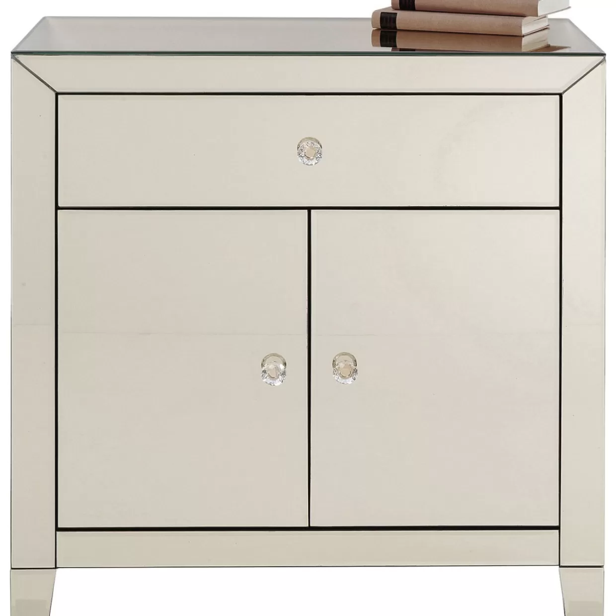 KARE Design Kommoden & Sideboards | Kommode Luxury Champagne 2-Turig 1 Schub