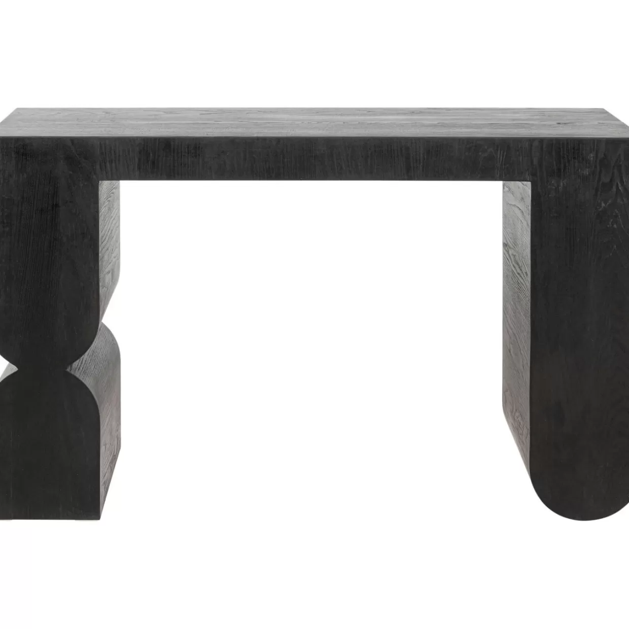 KARE Design Kommoden & Sideboards | Konsole Curve Schwarz 120X76Cm